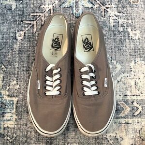 Vans Gray Authentic Size 11.5 Men’s